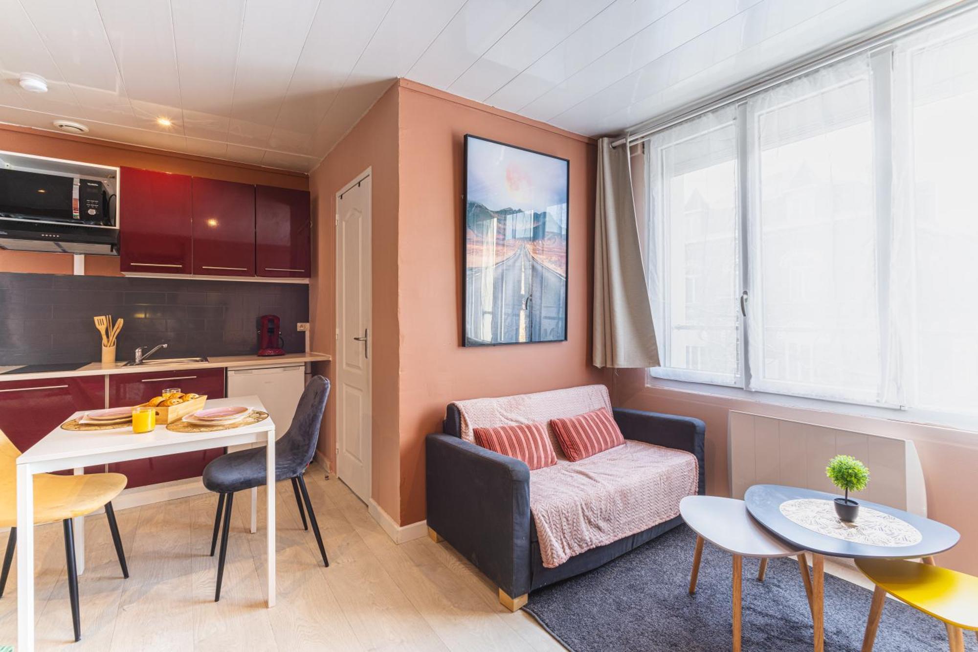 L'imperial - Netflix I Billard I Wifi I Centre-ville - Cosy & Confort & Design Apartment Anzin